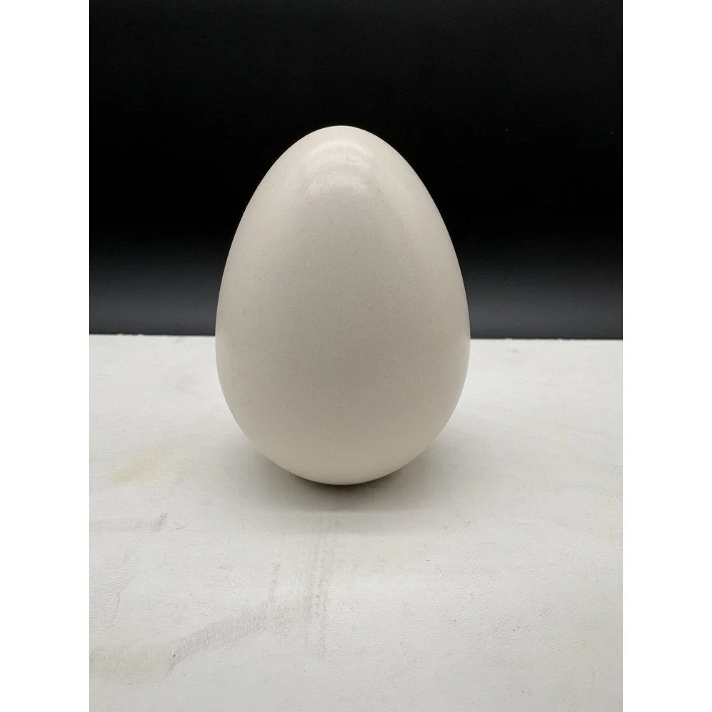 Eggzakly Painted Ceramic Egg Bluebird Beehive Birdhouse Decor 3
